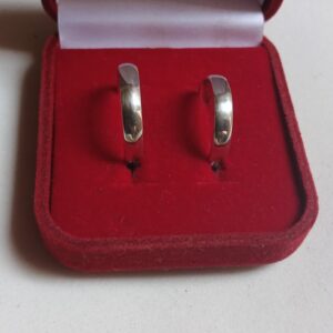 Aliança de Prata Lisa Polida