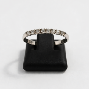 Anel Prata Zircônia Cravação 2mm — Galeria