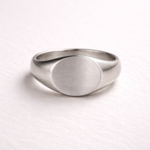 Anel de Prata Sinete